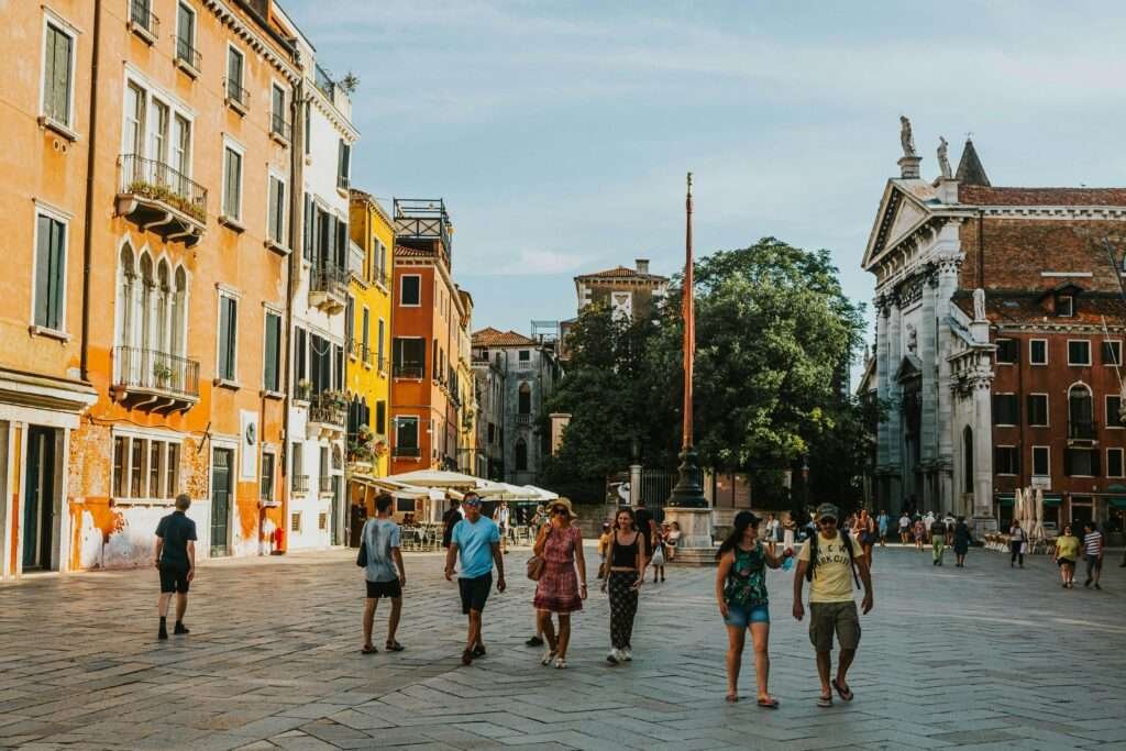 Dorsoduro is well-liked meeting spot for day and night, centers on Campo Santa Margherita