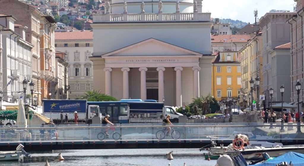 Grand Canal in Trieste