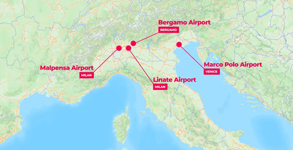 Airports in Venice