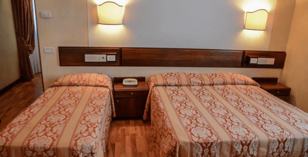 This hotel offers comfortable rooms and free Wi-Fi all around