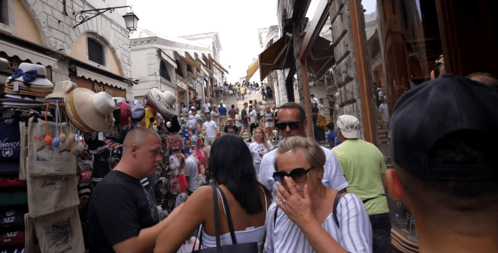 Close to the Rialto Bridge is the Rialto Market