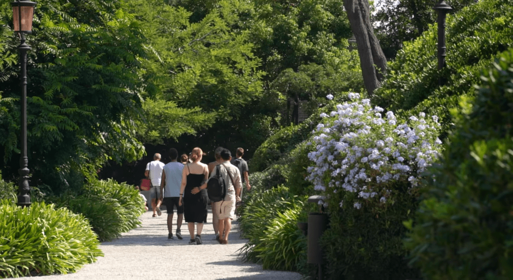 Royal Gardens (Giardini Reali) is close to Piazza San Marco