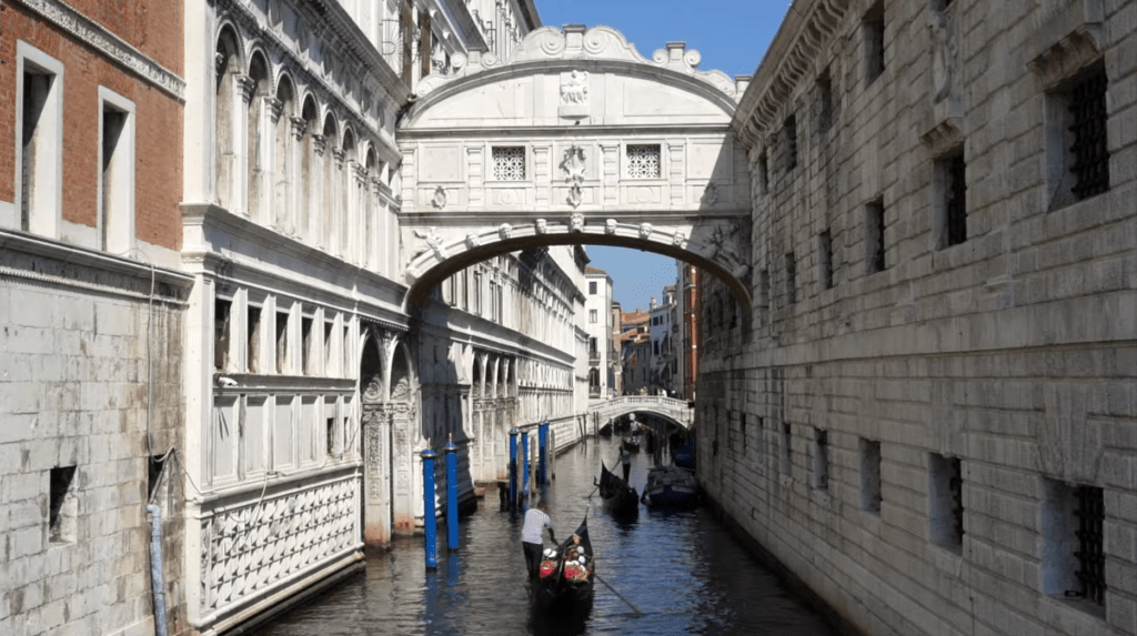 Waking up to the sound of gondolas gliding by and having major attractions