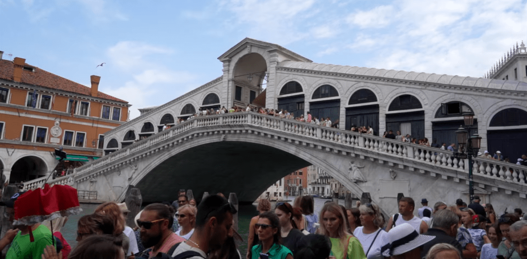 Pickpockets are most likely to strike at busy locations like St. Mark's Square and the Rialto Bridge