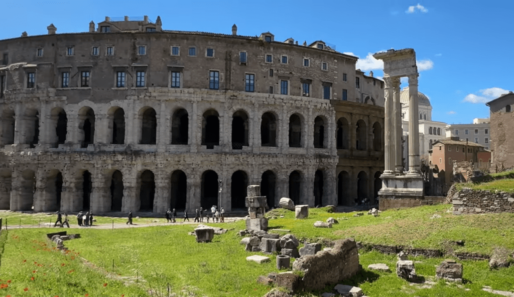 The Theatre of Marcellus, Italy